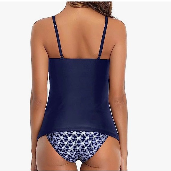 Tempt Me Two Piece Tankini Swimsuit - Picture 2 of 3